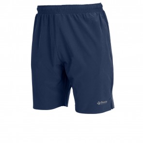 Tennisbroek Blauw en Grijs Reece met club logo