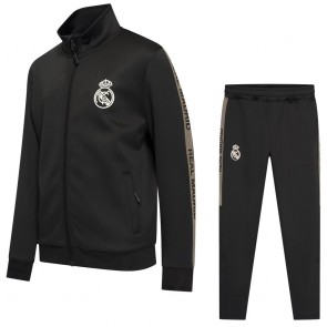Real Madrid Trainingspak - 2025-2026 - Zwart - Kind