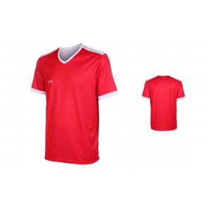 VSK Fly voetbalshirt korte mouw met eigen naam 2020-21 Rood-wit