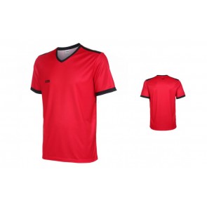 VSK Fly voetbalshirt korte mouw met eigen naam 2020-21 rood/zwart
